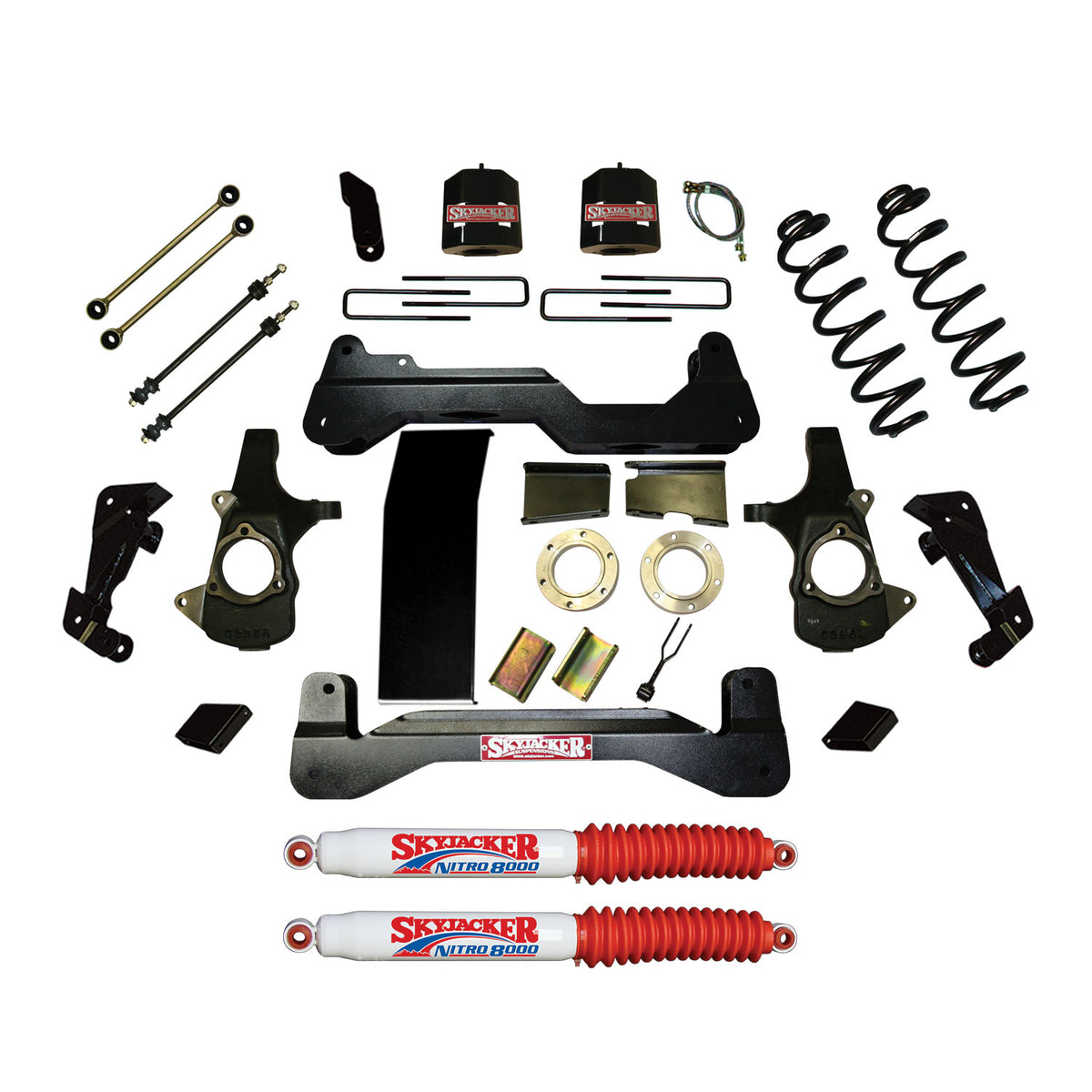 Skyjacker 6"SYS,07-09SUV,SPCR,NITROS - C7660SK-N