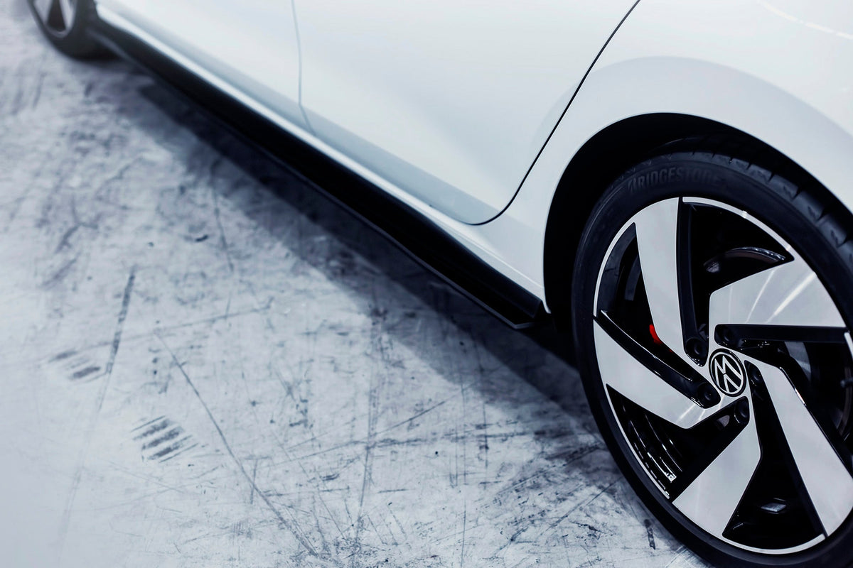 Flow Designs - MK8 Golf GTI Side Skirt Splitters (Pair)