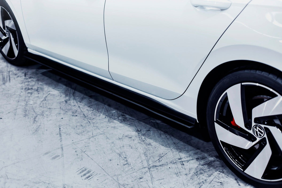 Flow Designs - MK8 Golf GTI Side Skirt Splitters (Pair)