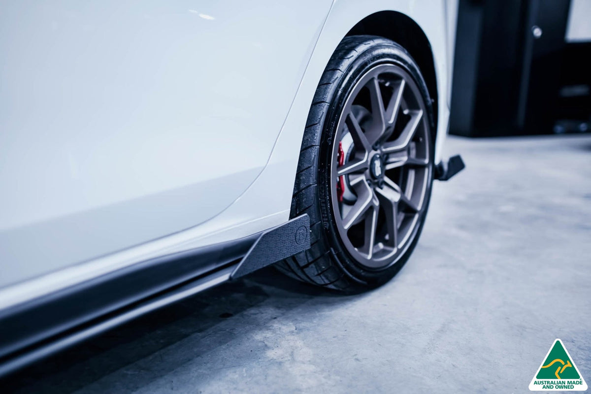 Flow Designs - MK8 Golf GTI Side Skirt Splitter Winglets (Pair)