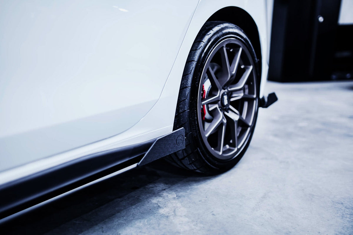 Flow Designs - MK8 Golf GTI Side Skirt Splitters (Pair)