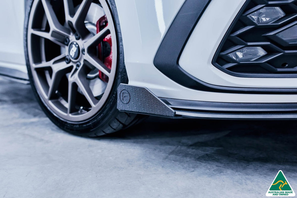 Flow Designs - MK8 Golf GTI Front Lip Splitter Winglets (Pair)