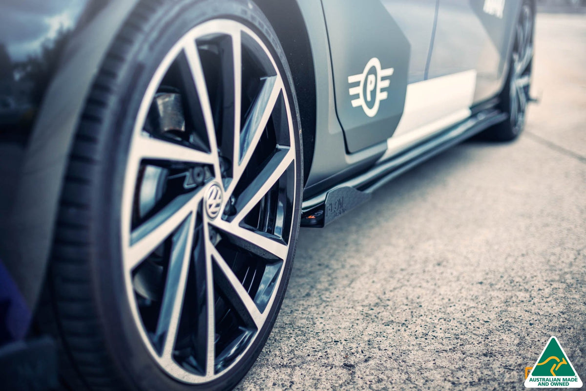 Flow Designs - MK7.5 Golf R Side Skirt Splitters (Pair)