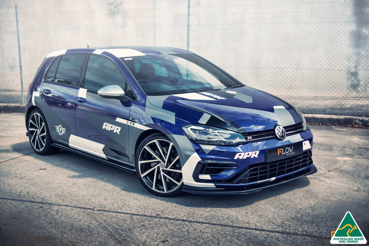 Flow Designs - MK7.5 Golf R Side Skirt Splitters (Pair)
