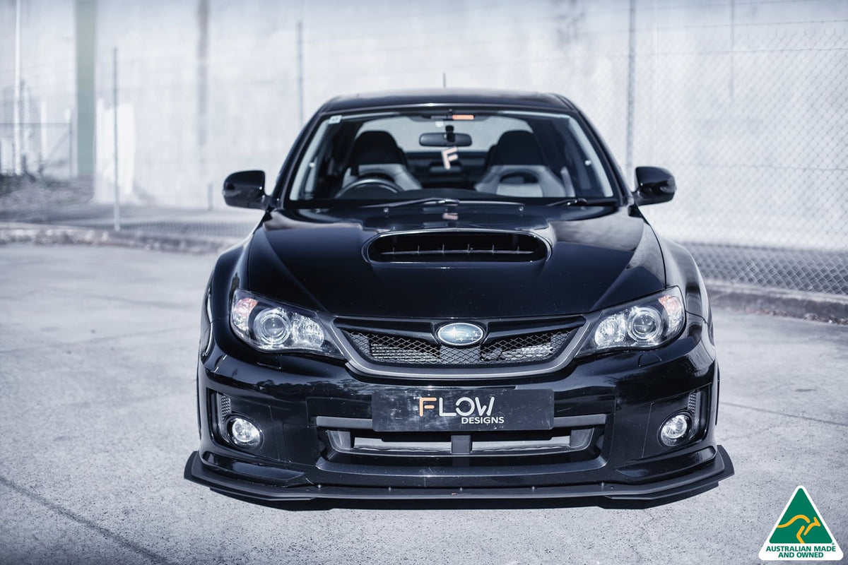 Flow Designs - Impreza WRX / STI G3 Sedan FL Front Lip Splitter