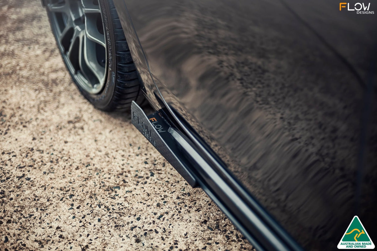 Flow Designs - MK6 Golf GTI Side Skirt Splitters V3 (Pair)