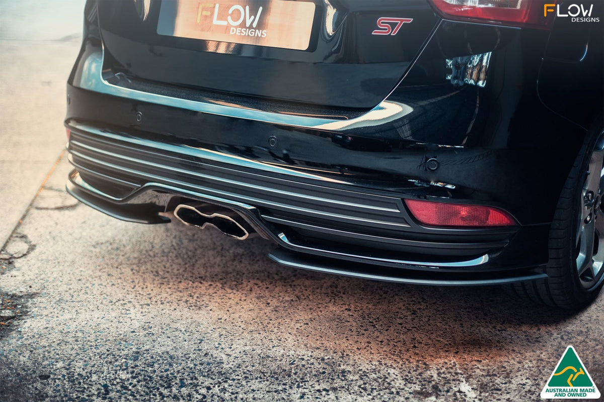 Flow Designs - MK3.5 Focus ST (Facelift) Rear Spats Valance (Pair)
