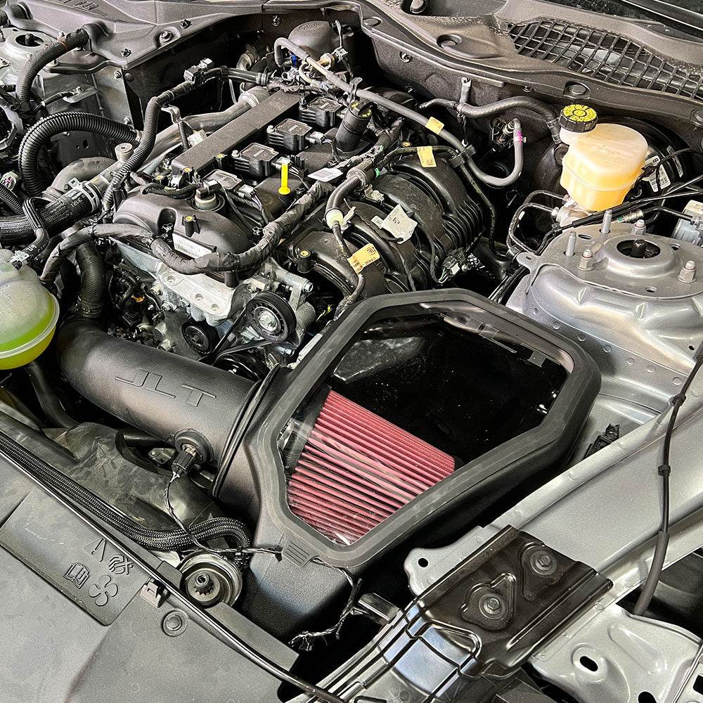JLT Cold Air Intake with Snap-In Lid for 2015-2023 Ford Mustang EcoBoost 2.3L