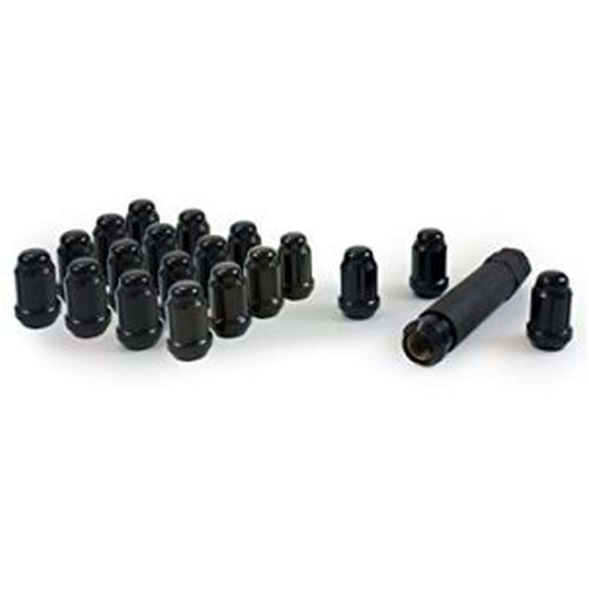 Camburg 1/2-20 5-Lug Spline Wheel Lug Kit (Black) - CAM-010045