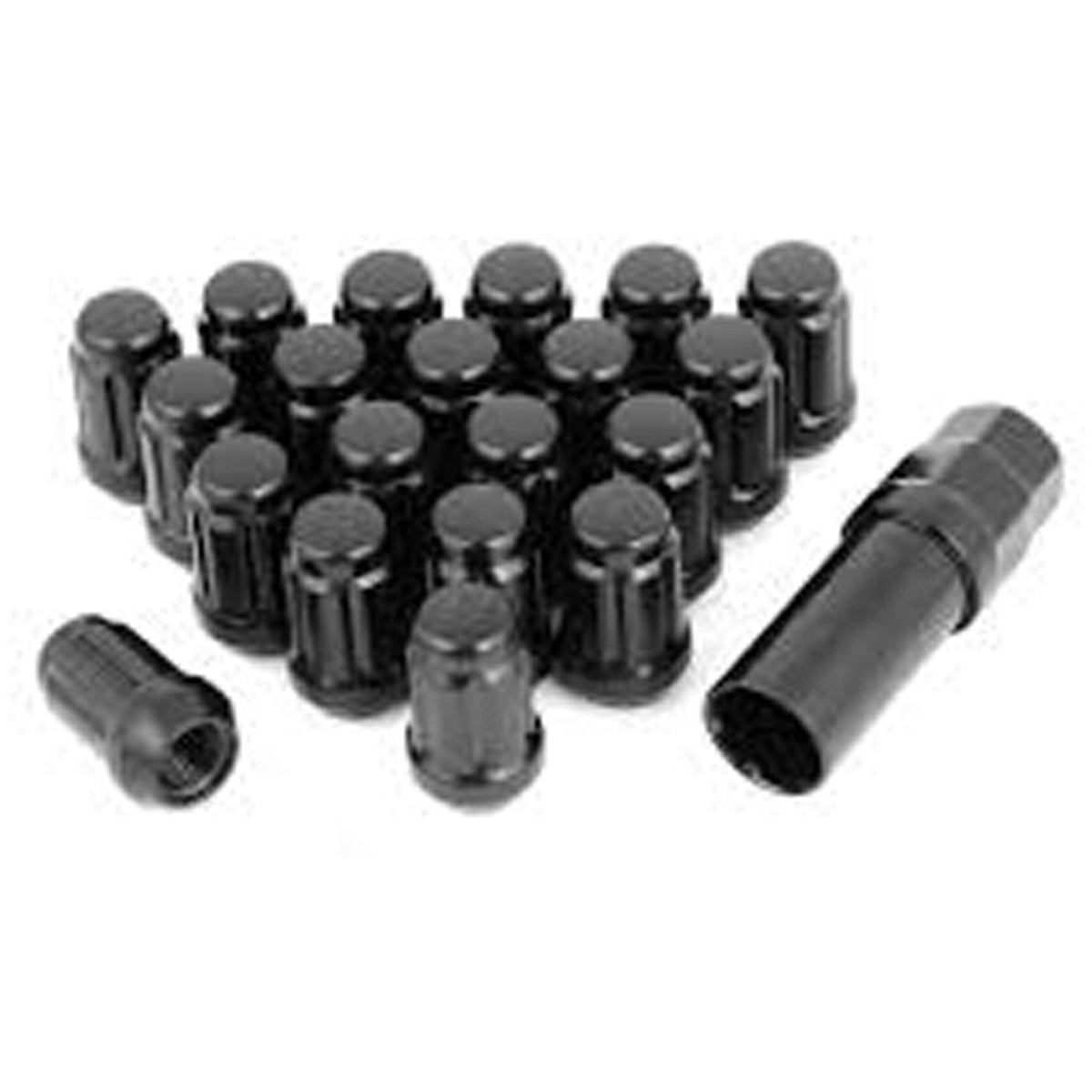 Camburg M12 x 1.25 6-Lug Spline Wheel Lug Kit (Black) - CAM-010071