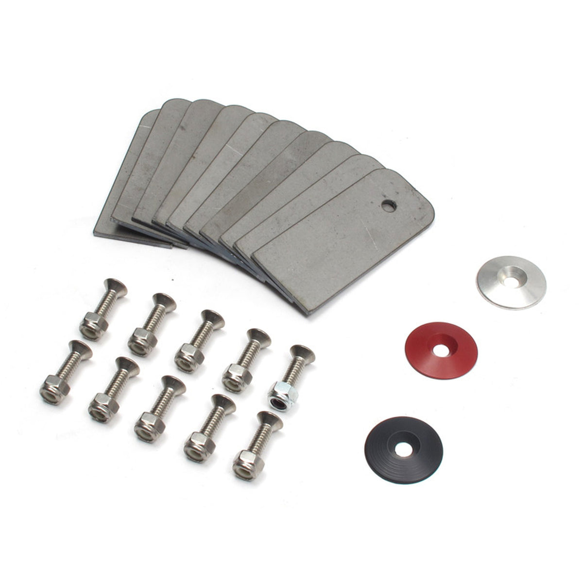 Camburg Silver Fender Washer - 10 Pack (Incl. Washer/Bolt/Clip/Tab) - CAM-040075