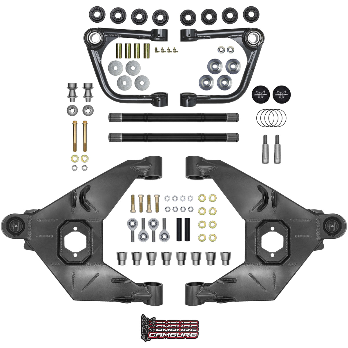 Camburg 21-25 Ford Bronco Trail Series L/T Kit w/ Axles (Uni Cap UCA) - CAM-110243-UC