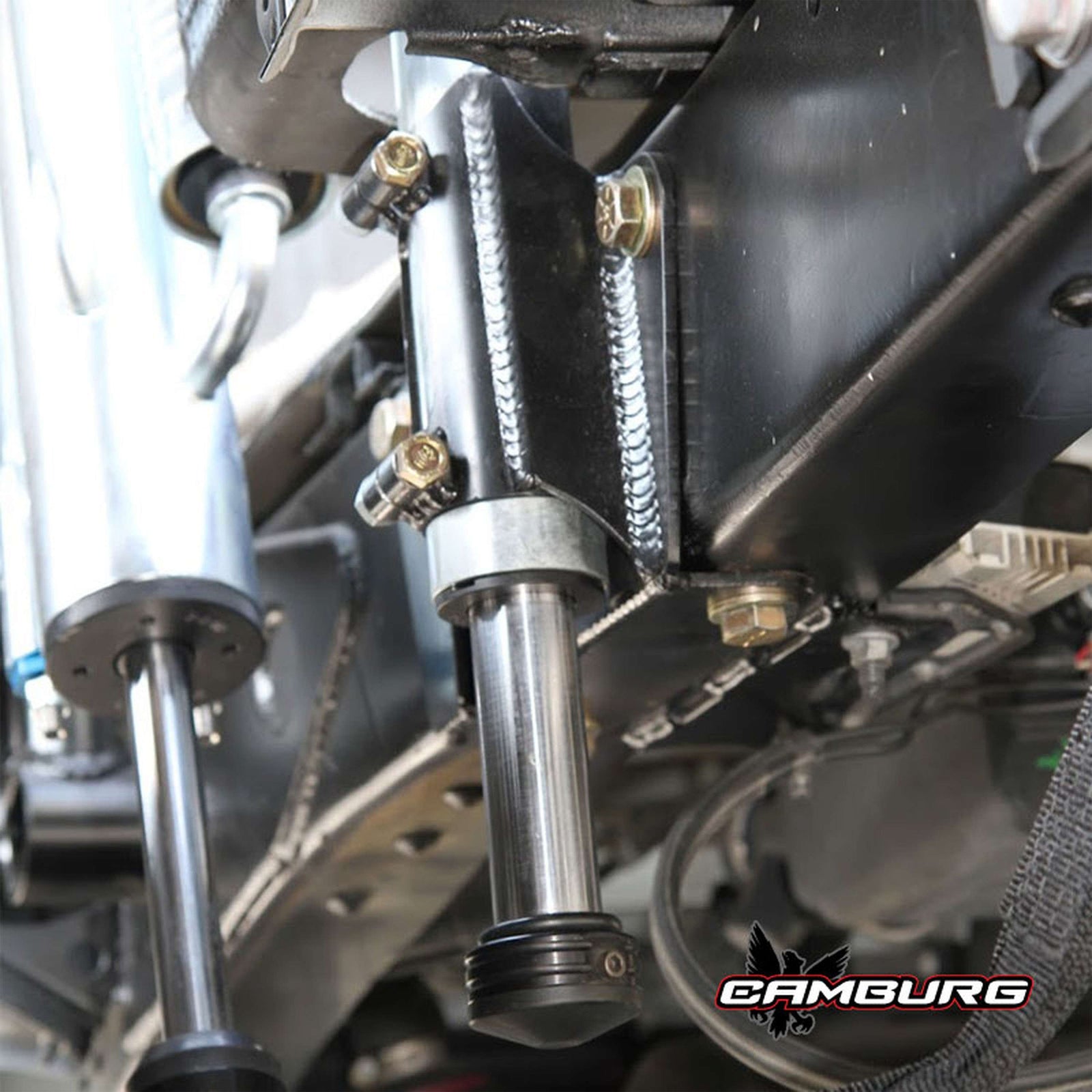 Camburg 07-21 Toyota Tundra 2WD/4WD Bolt-on Rear FOX 2.0 Bump Stop Mount Kit (S/U) - CAM-320011