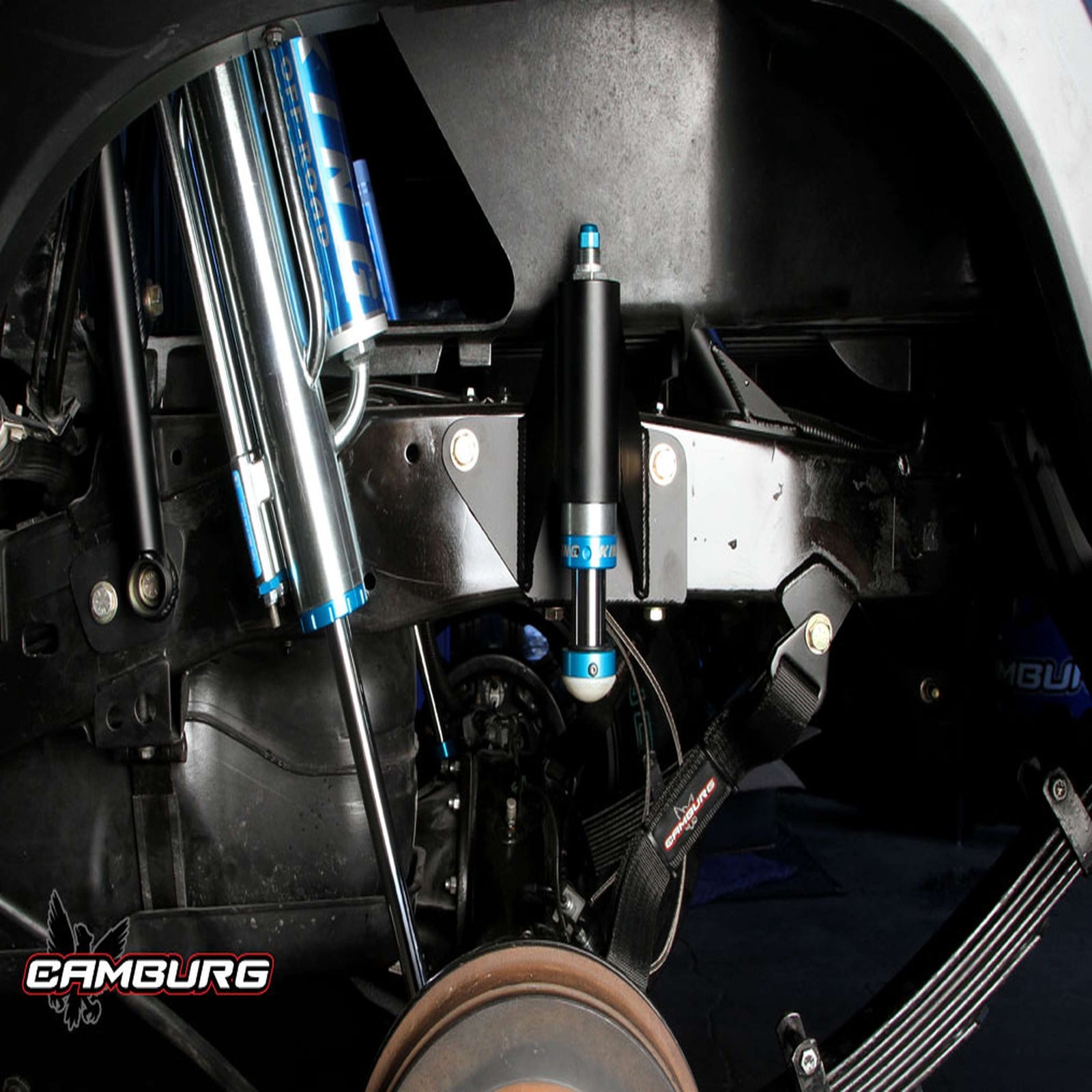 Camburg 05-23 Toyota Tacoma Pre/4WD Bolt-on Rear King 2.0 Bump Stop Mount Kit (S/U) - CAM-320024