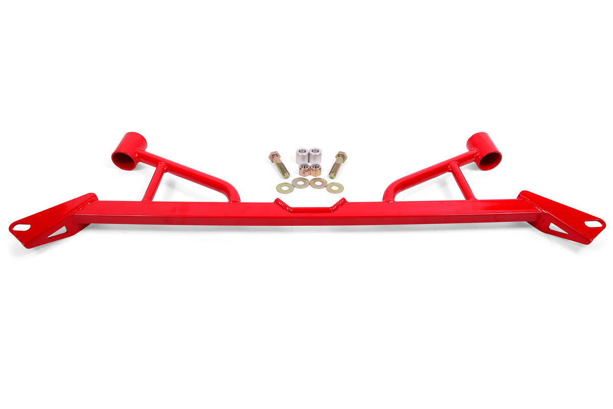 BMR 15-23 S550 Mustang Front 4-Point Subframe Chassis Brace - Red - CB006R