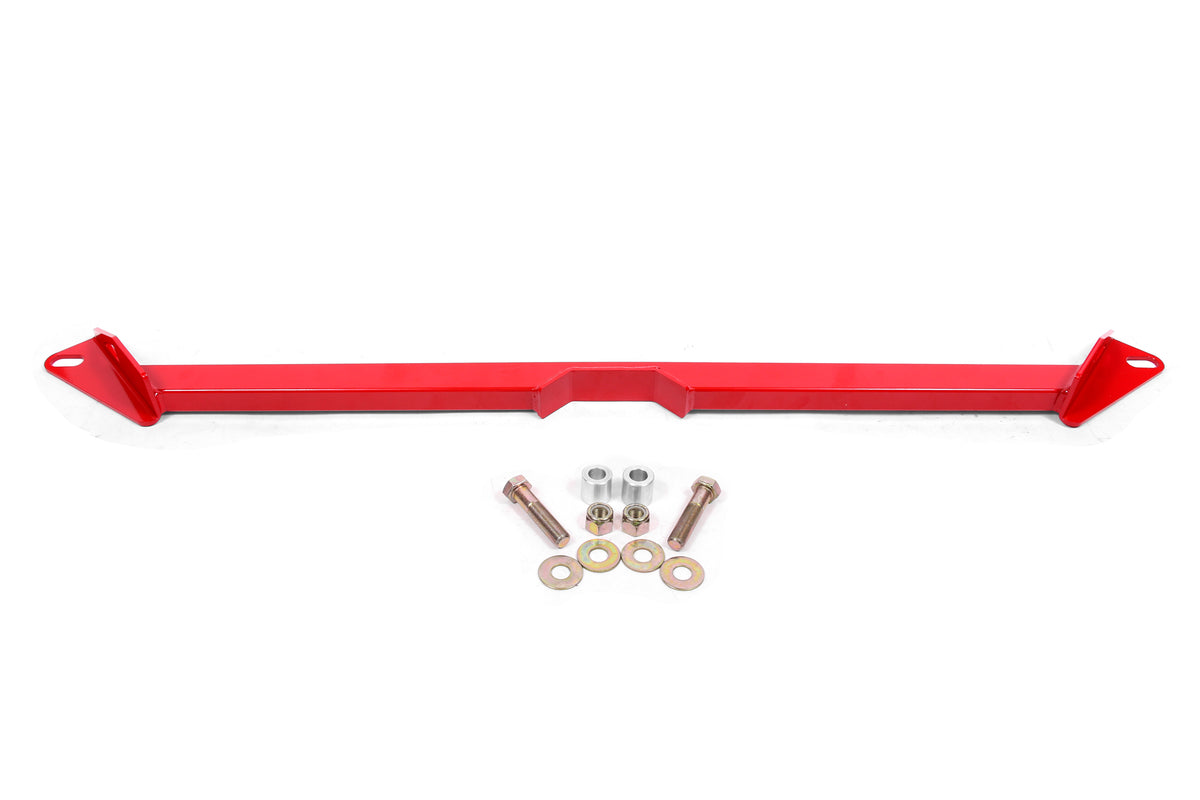 BMR 15-23 S550 Mustang Front 2-Point Subframe Chassis Brace - Red - CB007R