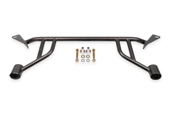 BMR 24-25 Ford Mustang S650 Chassis Brace Front Subframe 4-point - Black Hammertone - CB770H