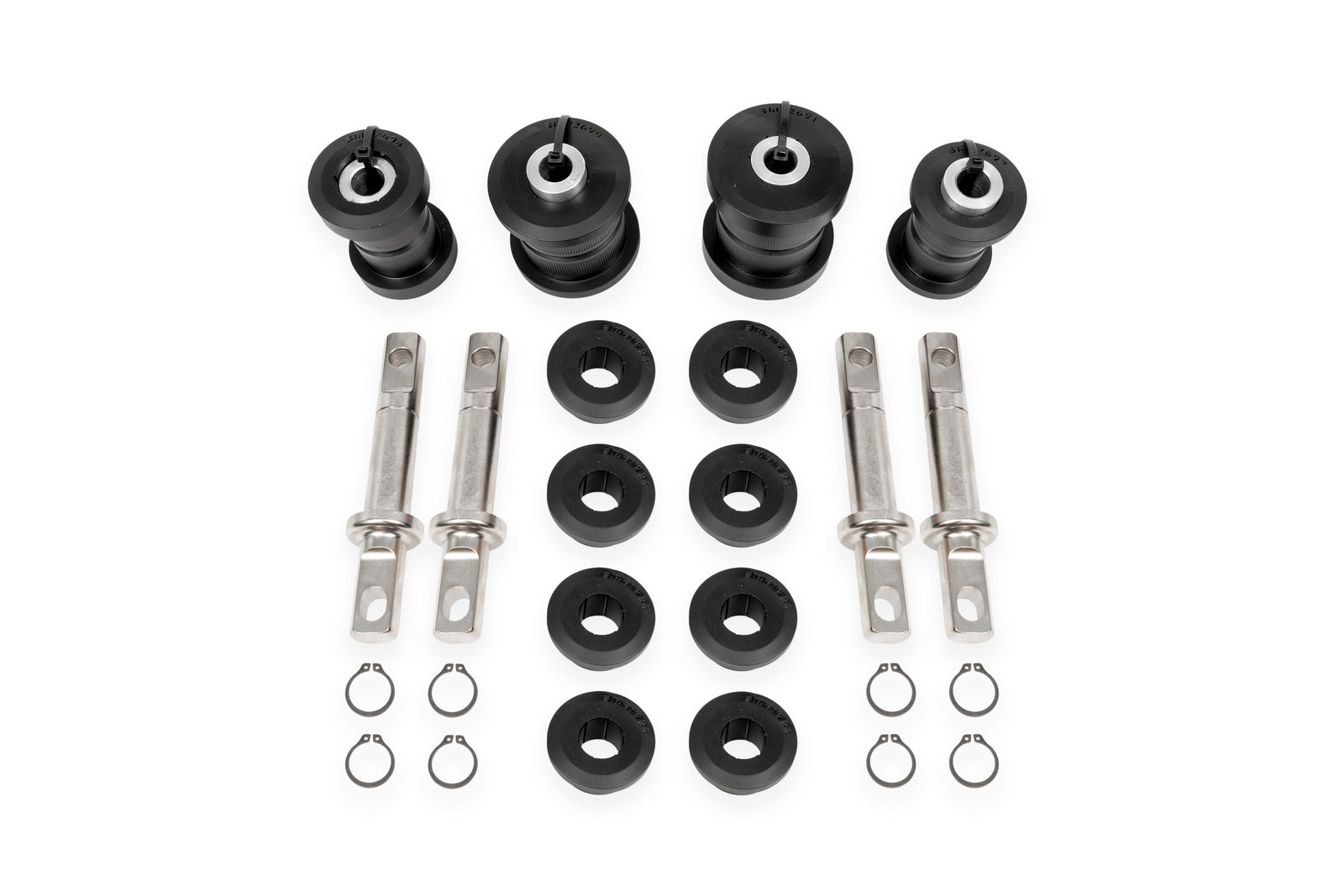 BMR 97-04 Chevrolet Corvette C5 / 05-13 C6 Front Upper & Lower Control Arms Bushing Kit - Delrin - CBK551