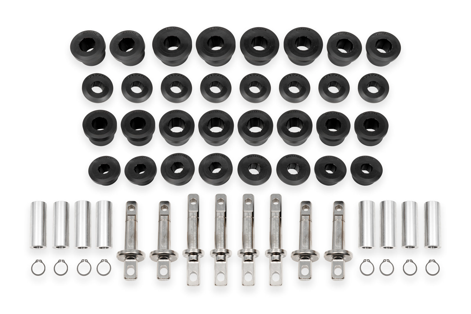 BMR 14-19 Chevrolet Corvette C7 Front & Rear Control Arm Bushing Kit - Delrin - CBK570