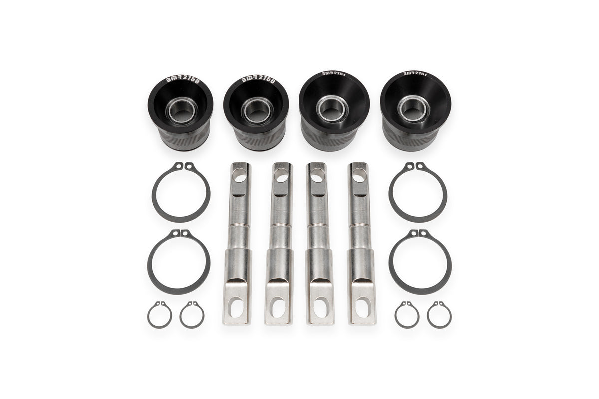 BMR 14-19 Chevrolet Corvette C7 Rear Upper Control Arm Bearing Kit - Black Anodized - CBK578