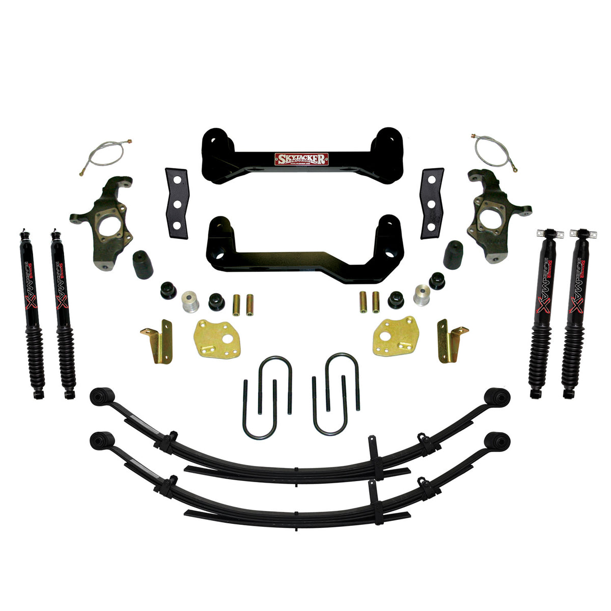 Skyjacker 4"SYS,04-12COL/CAN 4WD,4BLK - CC409KS-B