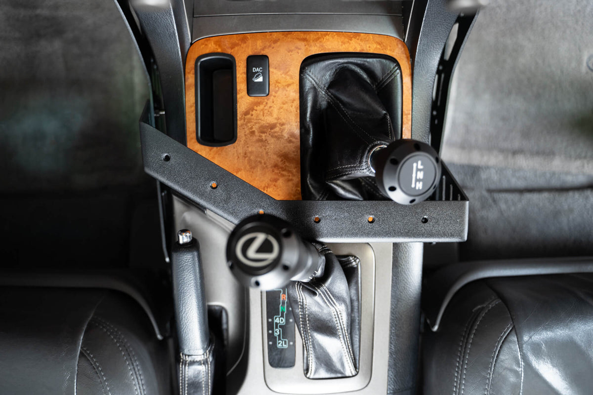 DV8 Offroad - Lexus GX 470 Center Console Molle Panels & Digital Device Bridge - CCGX-01