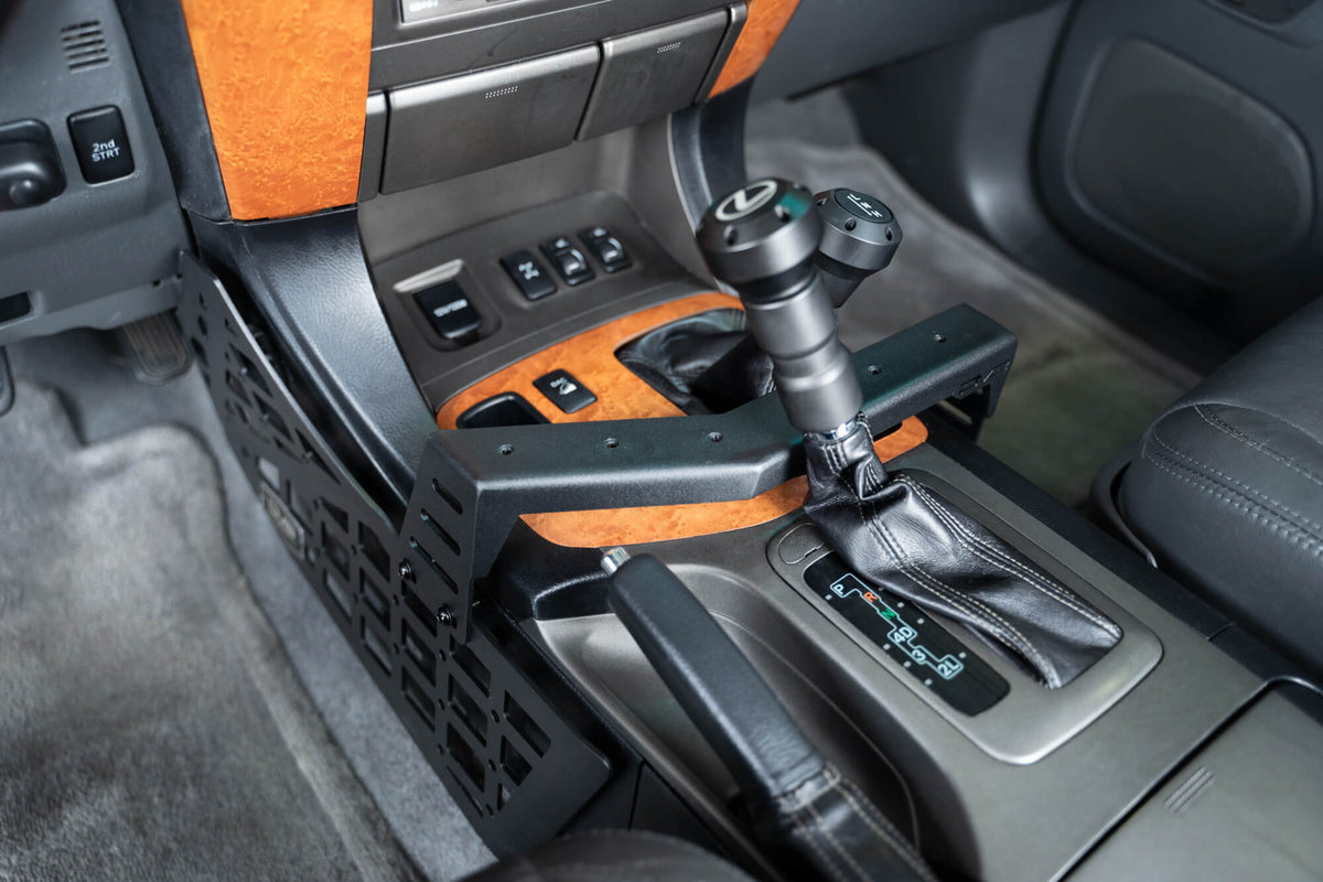 DV8 Offroad - Lexus GX 470 Center Console Molle Panels & Digital Device Bridge - CCGX-01