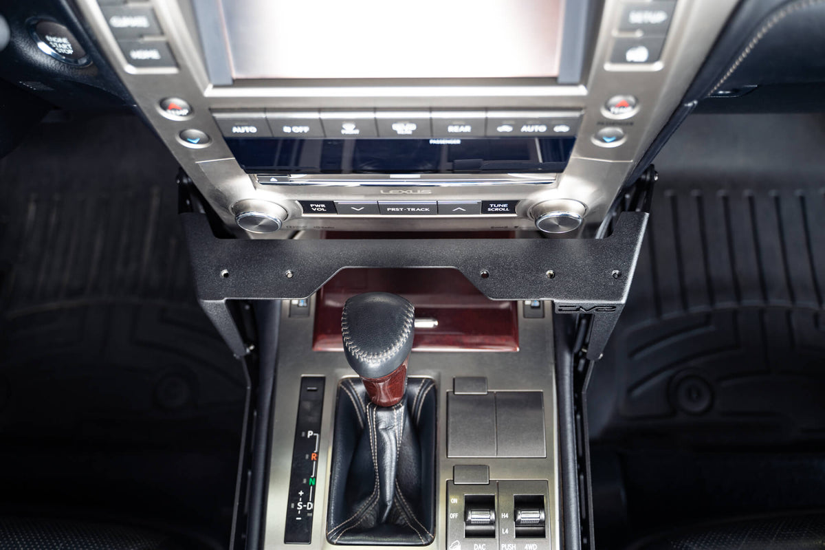 DV8 Offroad - Lexus GX 460 Center Console Molle Panels & Digital Device Bridge - CCGX-02