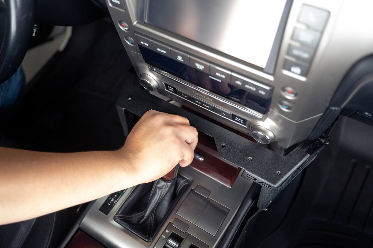 DV8 Offroad - Lexus GX 460 Center Console Molle Panels & Digital Device Bridge - CCGX-02