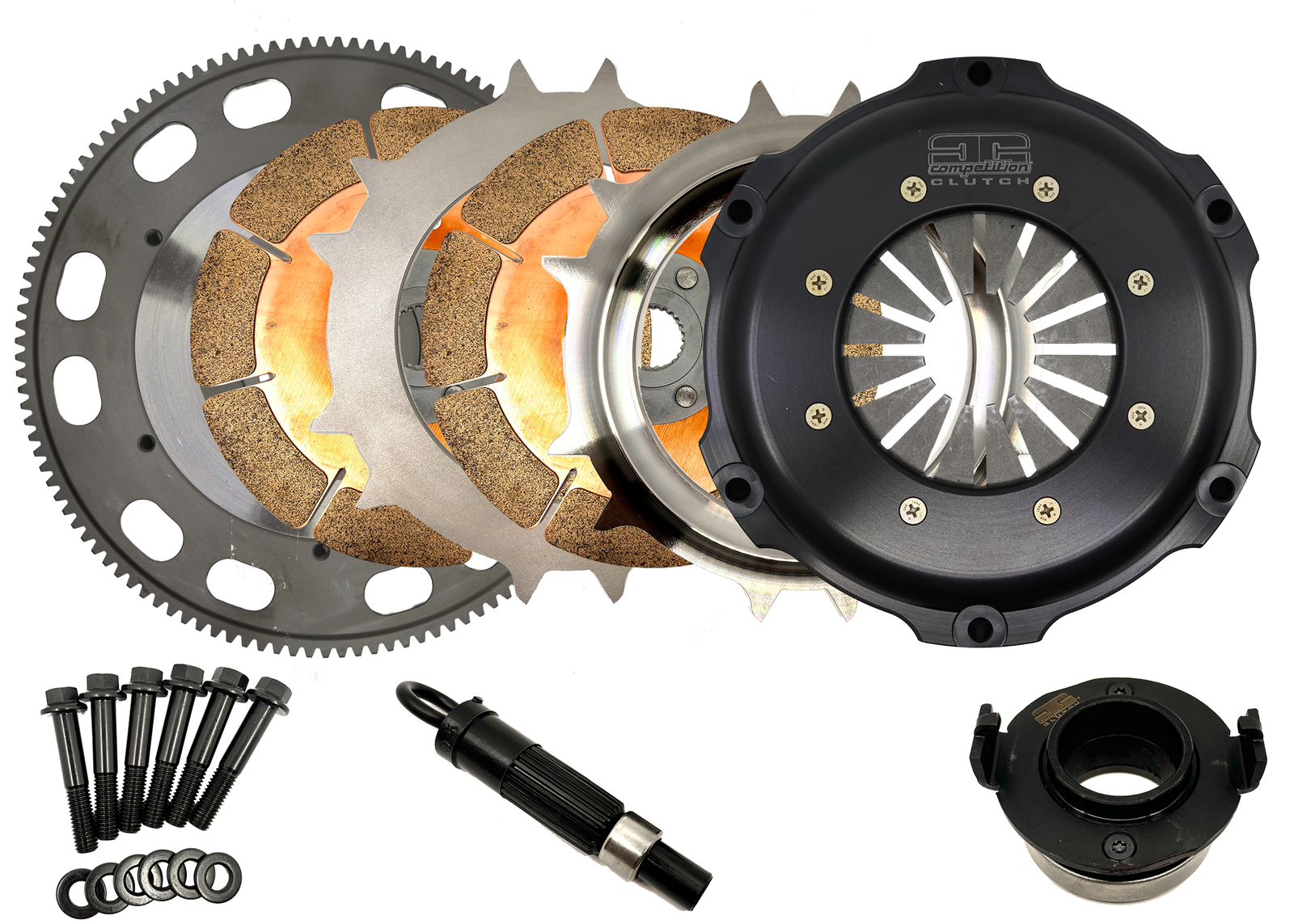 Competition Clutch Honda/Acura B Series 184mm Twin Disc Ceramic Clutch Kit - 1848026-2