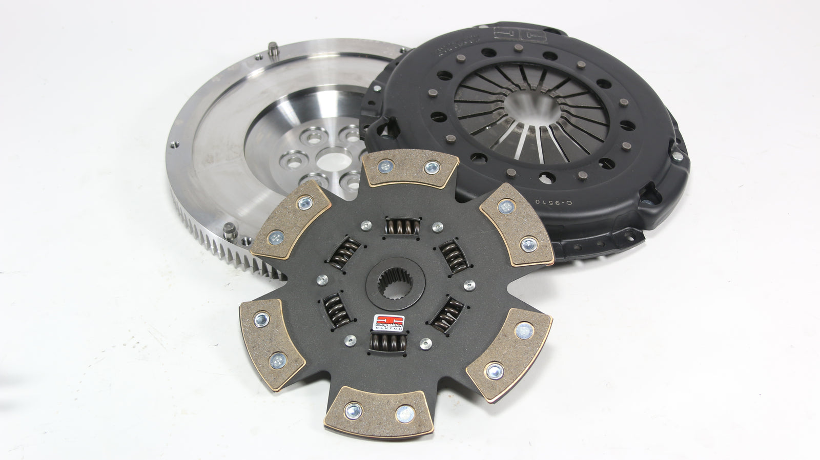 Competition Clutch 13-18 Ford Focus ST Stage 4 / 6 Pad Ceramic Sprung Clutch Kit - 7248-1620