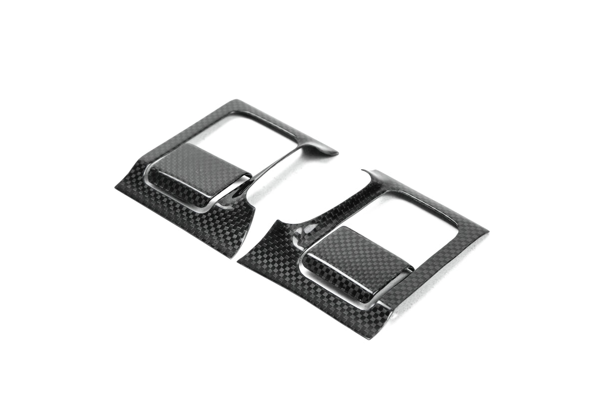 Seibon 09-14 Nissan GTR Carbon Fiber Door Trim Set (12 PCS) - CFI0910NSGTR-C