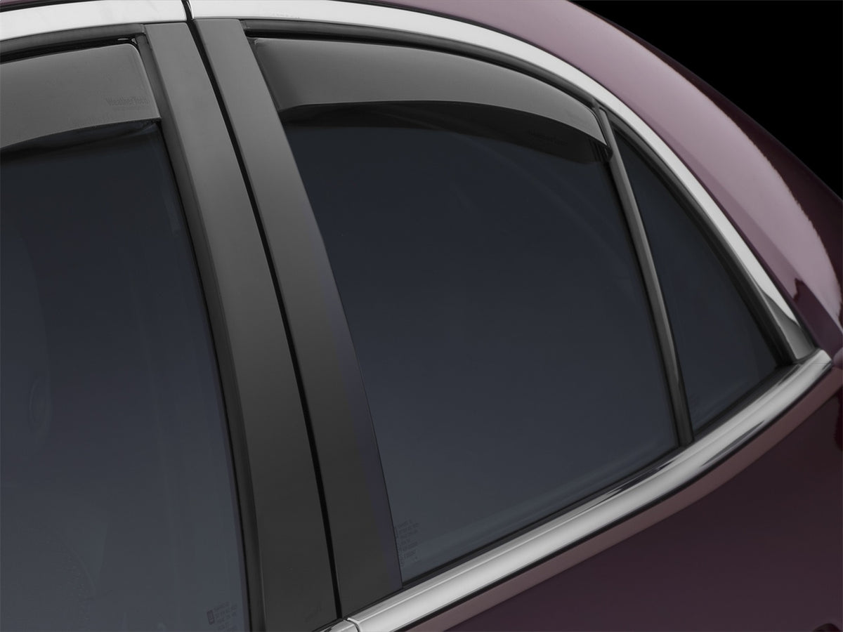 Weathertech - Side Window Deflector - Rear Dark Tint 13-16 Chevrolet Malibu - 81730