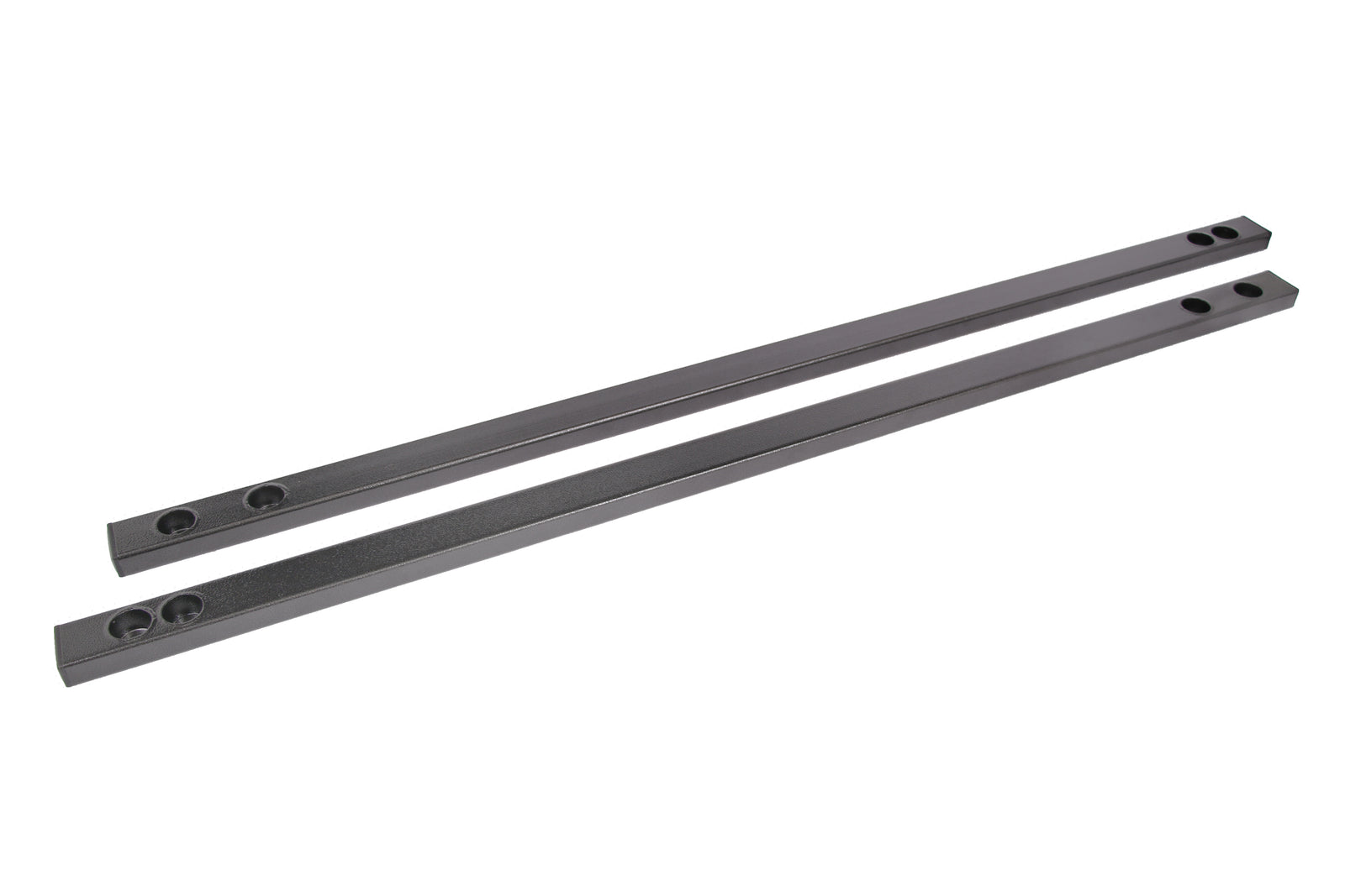 BMR 15-23 S550 Mustang Super Low Profile Chassis Jacking Rails - Black Hammertone - CJR002H