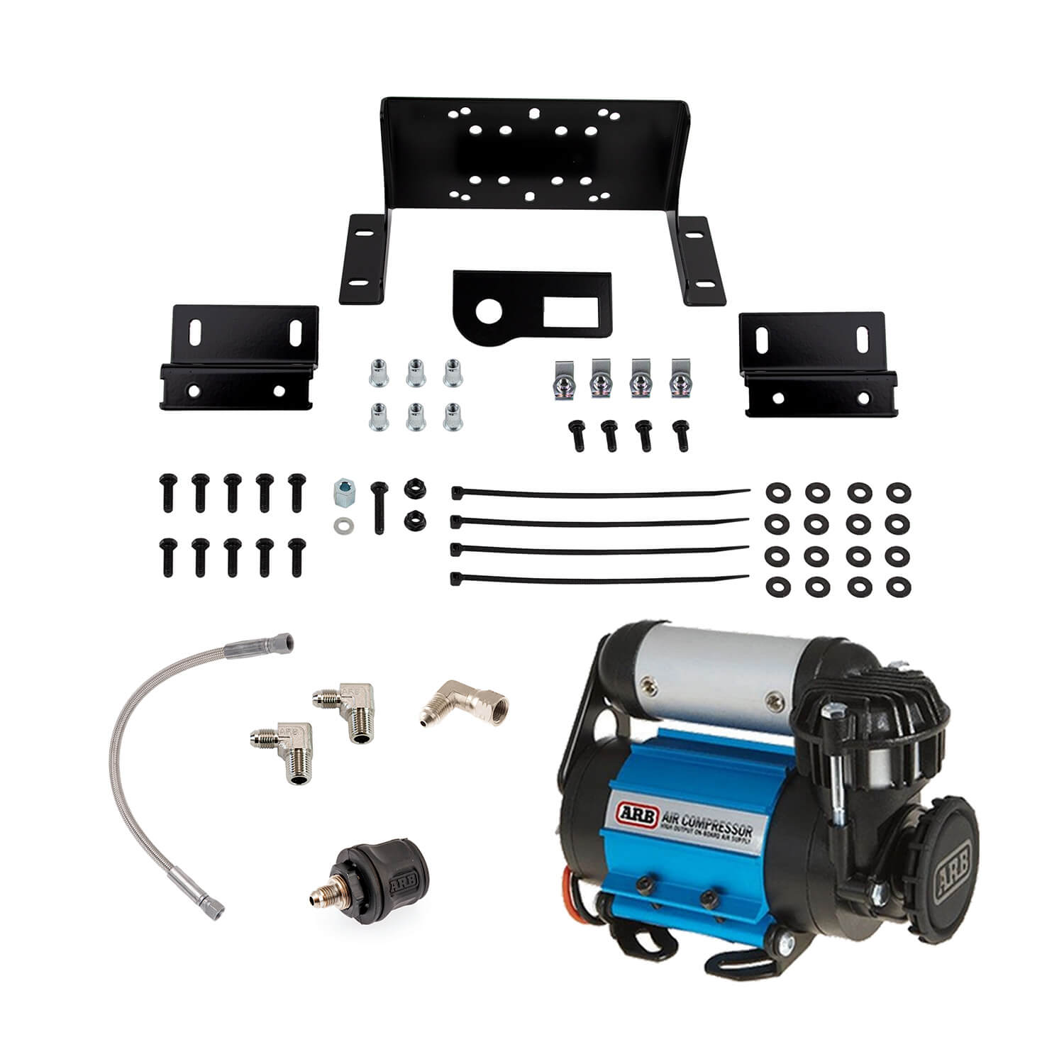 ARB High Performance Single On-Board Compressor Kit - 12V 19-20 Ford Ranger SuperCrew - CKMA12RK for 2019-2023 Ford Ranger - 