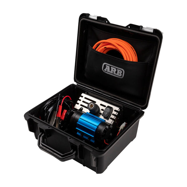 ARB Portable 12V Air Compressor Single Motor - CKMP12V2 by ARB - front view