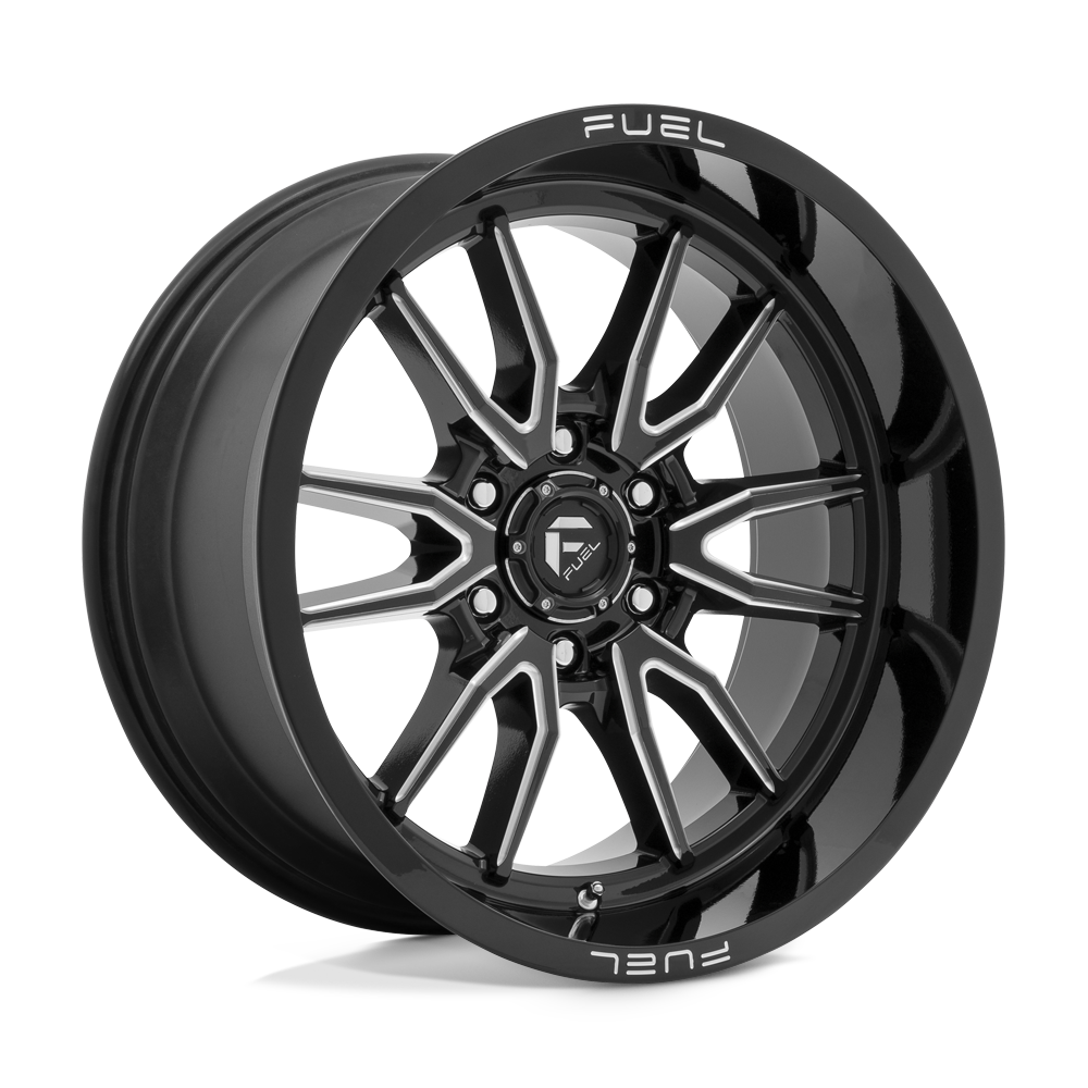 Fuel Off-Road D761 18X9 Gloss Black Milled 6x135 -12mm