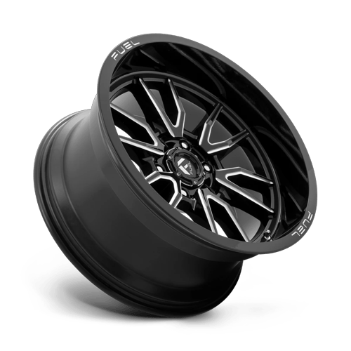 Fuel Off-Road D761 17X9 Gloss Black Milled 6x135 -12mm