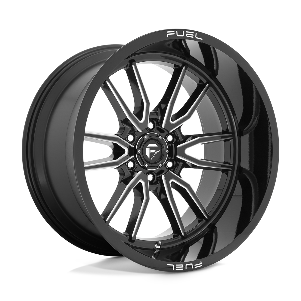Fuel Off-Road D761 22X12 Gloss Black Milled 6x139.7 -44mm