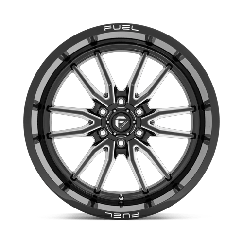 Fuel Off-Road Aluminum Wheels 22X12 Clash D761 Gloss Black Milled