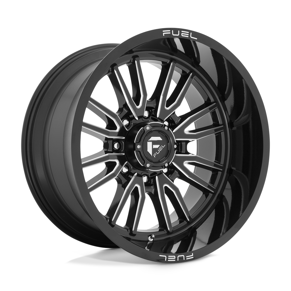 Fuel Off-Road Aluminum Wheels 22X12 Clash D761 Gloss Black Milled