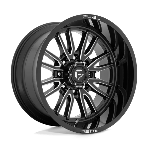 Fuel Off-Road Aluminum Wheels 22X12 Clash D761 Gloss Black Milled