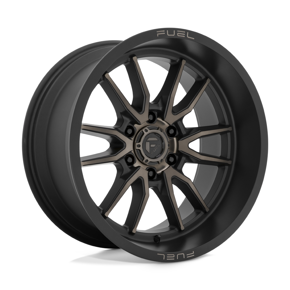 Fuel Off-Road D762 17X9 Matte Black Double Dark Tint 6x120 +1mm