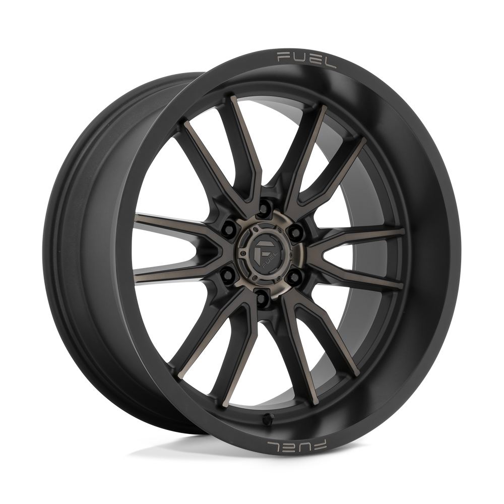 Fuel Off-Road D762 22X10 Matte Black Double Dark Tint 6x135 -18mm