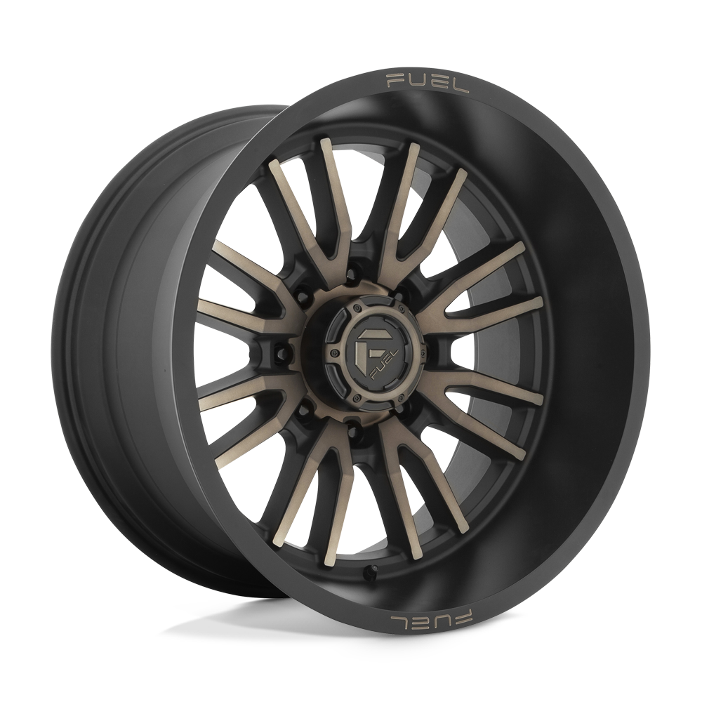 Fuel Off-Road Aluminum Wheels 22X12 Clash D762 Matte Black Double Dark Tint