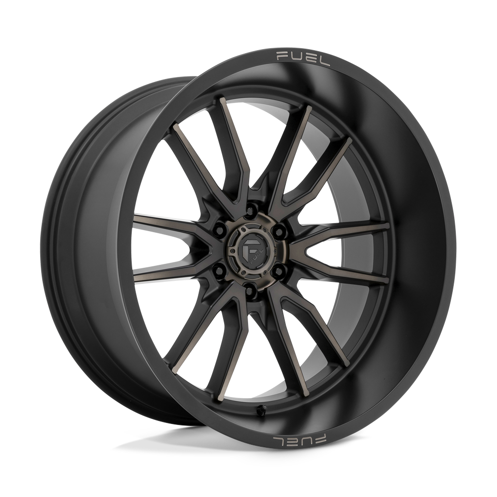 Fuel Off-Road D762 24X12 Matte Black Double Dark Tint 6x139.7 -44mm
