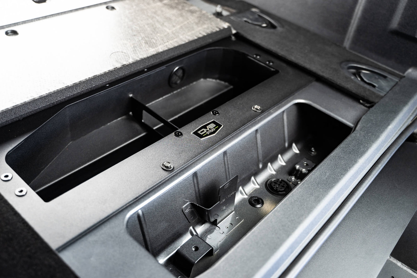DV8 Offroad - Ford Bronco Air Compressor Mount & Storage Box - CMBR-01