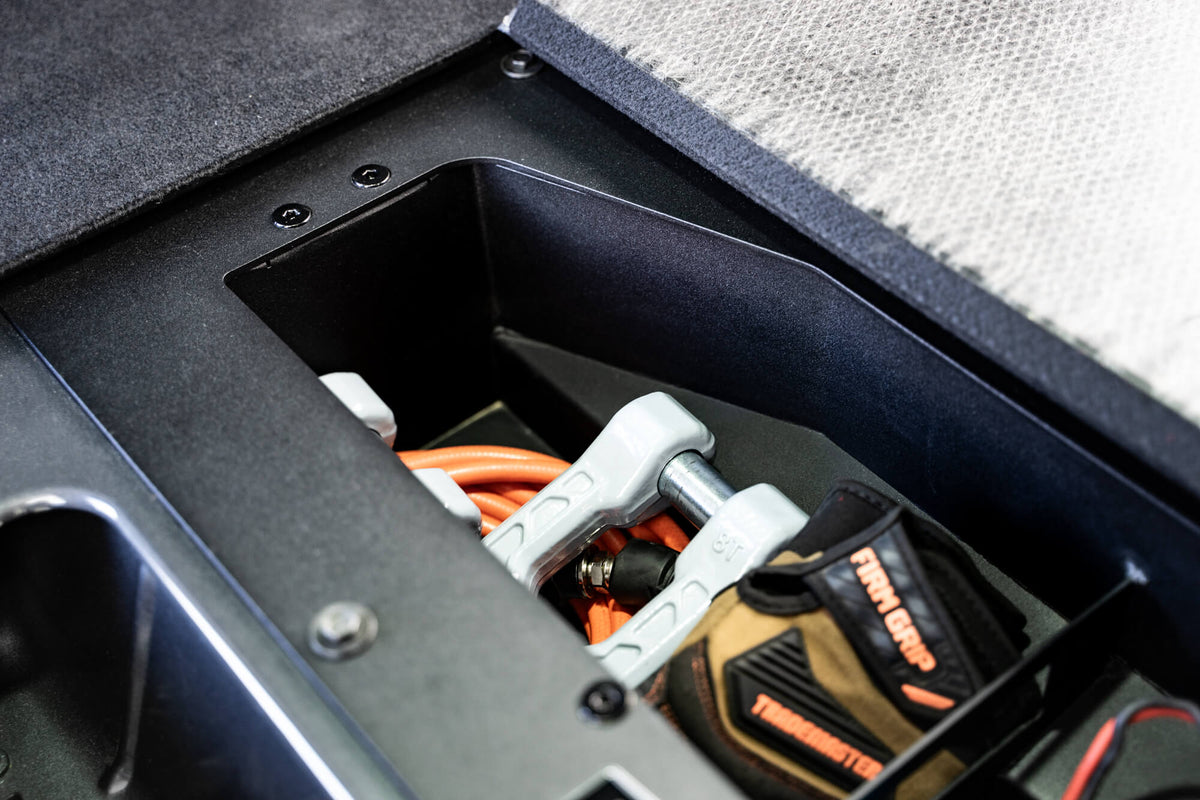 DV8 Offroad - Ford Bronco Air Compressor Mount & Storage Box - CMBR-01