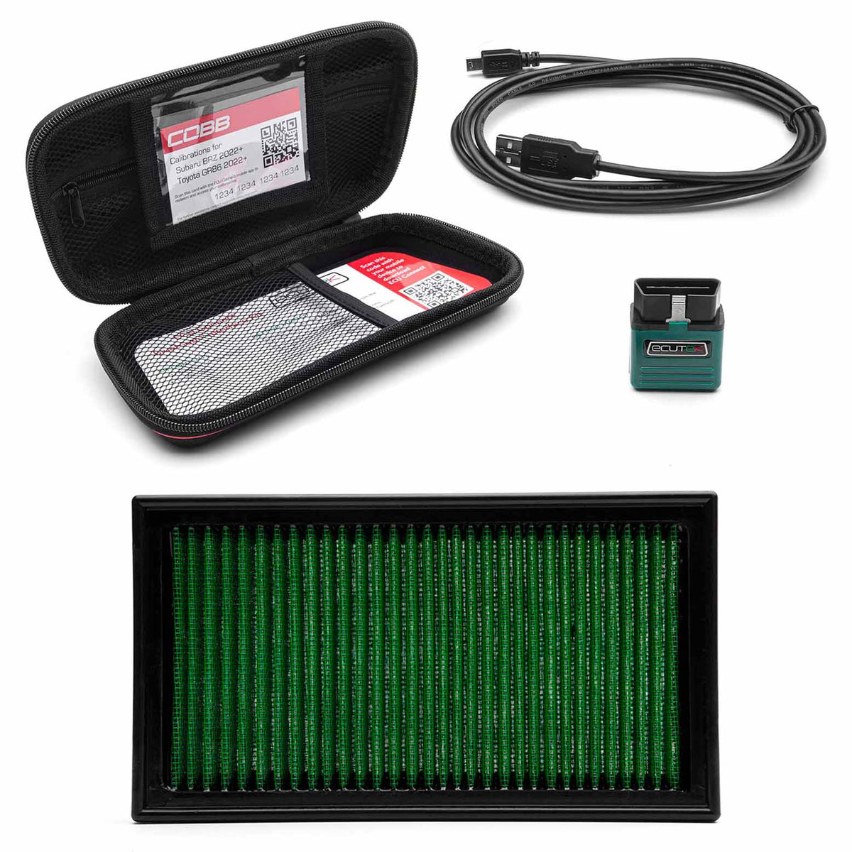 Cobb 2022+ Subaru BRZ / Toyota GR86 Stage 1 Power Package - COBBECUT001S1