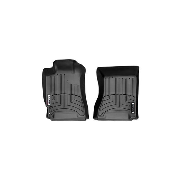 COBB 04-08 Subaru FXT Front FloorLiner by WeatherTech - Black - WT441281 for 2004-2008 Subaru Forester - front view